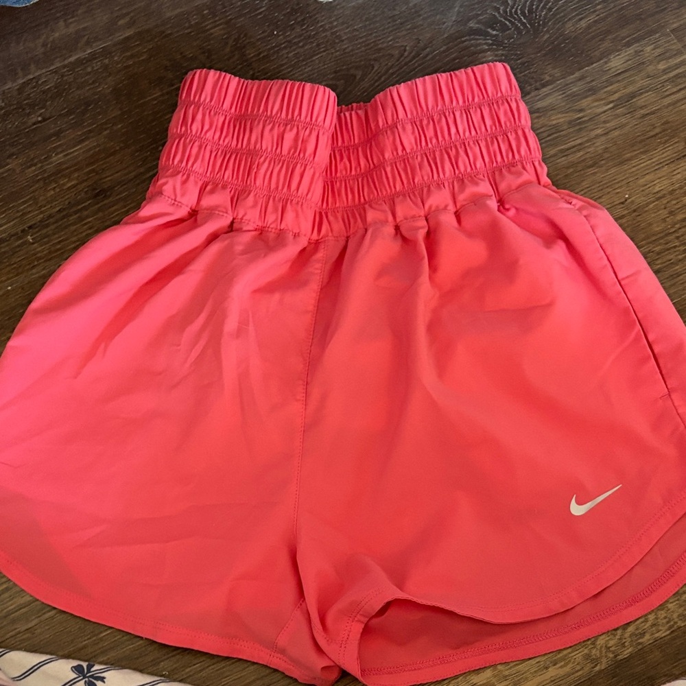 Nike Women's Coral Athletic Shorts